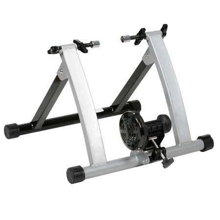 RAD CYCLE Bike Trainer, Convert Bicycles into Stationary Exercise Bike, Silver, Indoor Riding All Year Round 83-DT5063